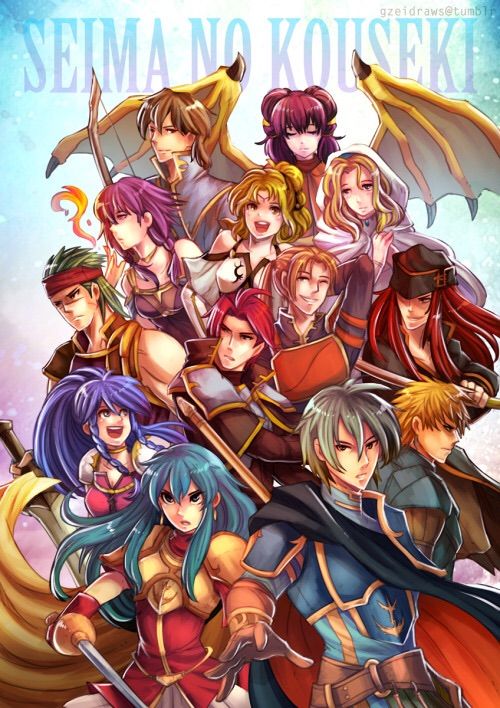 fire emblem sacred stones characters