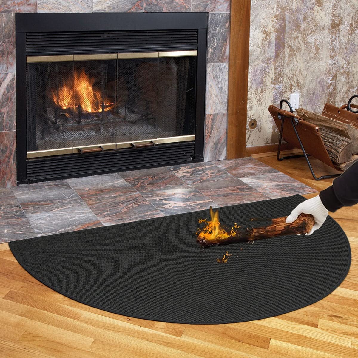 fireproof mat for fireplace