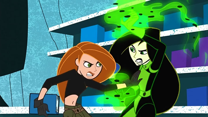 kim possible and shego