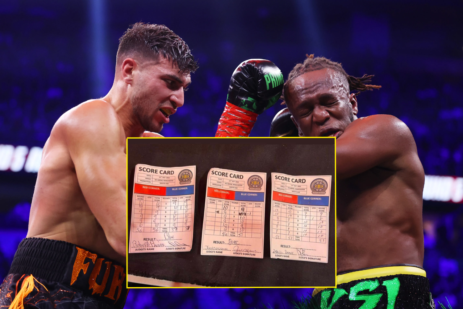 ksi vs tommy fury live updates