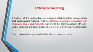 utterance meaning in malayalam