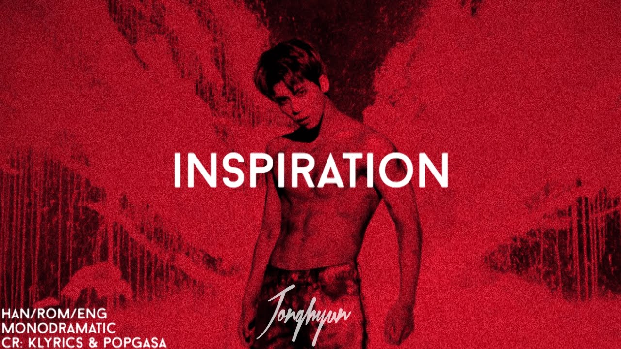 jonghyun inspiration