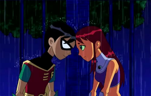 starfire and robin