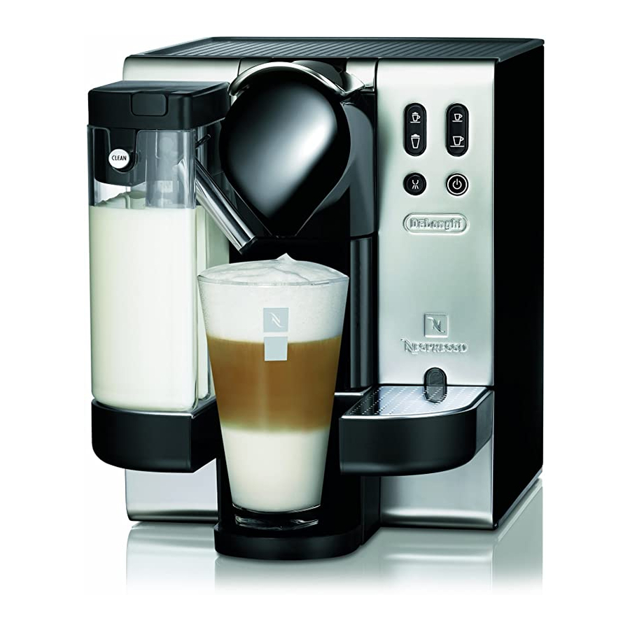 nespresso delonghi manual