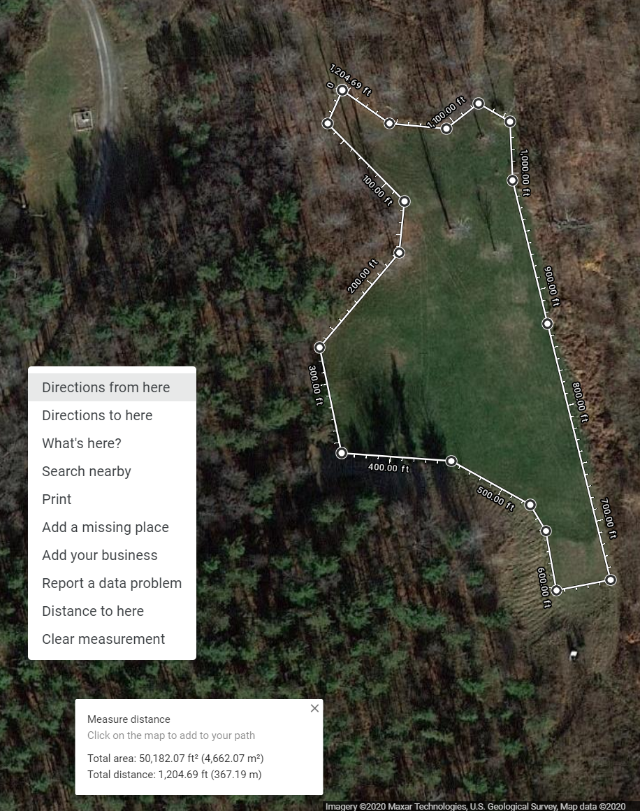 convert square meters into acres