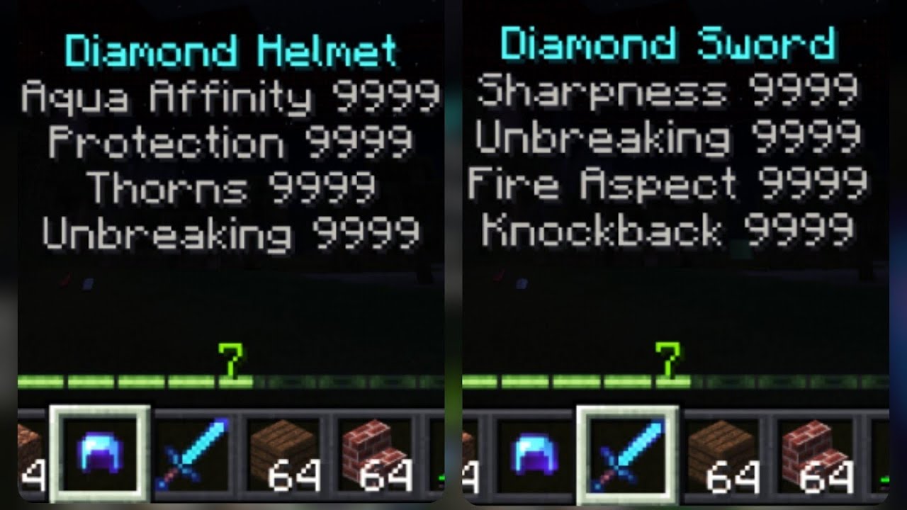 how to give an item with enchantments