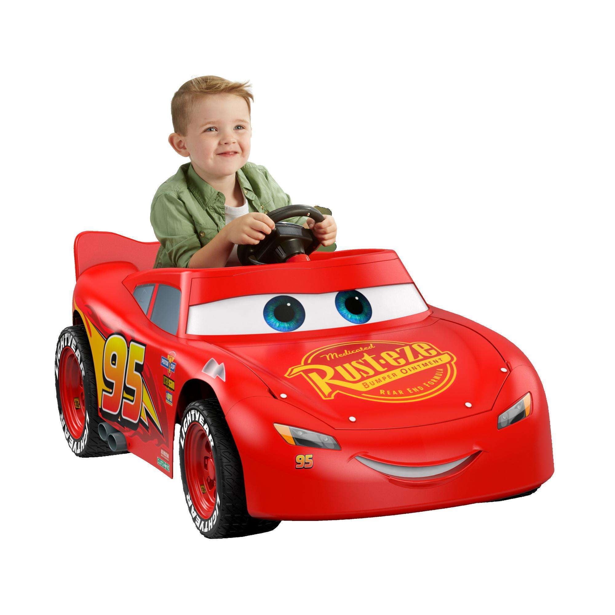 lightning mcqueen ride on