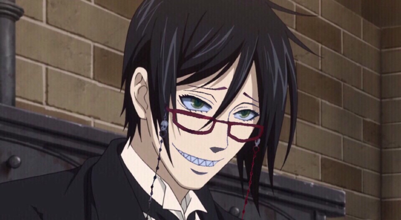 black butler sebastian funny