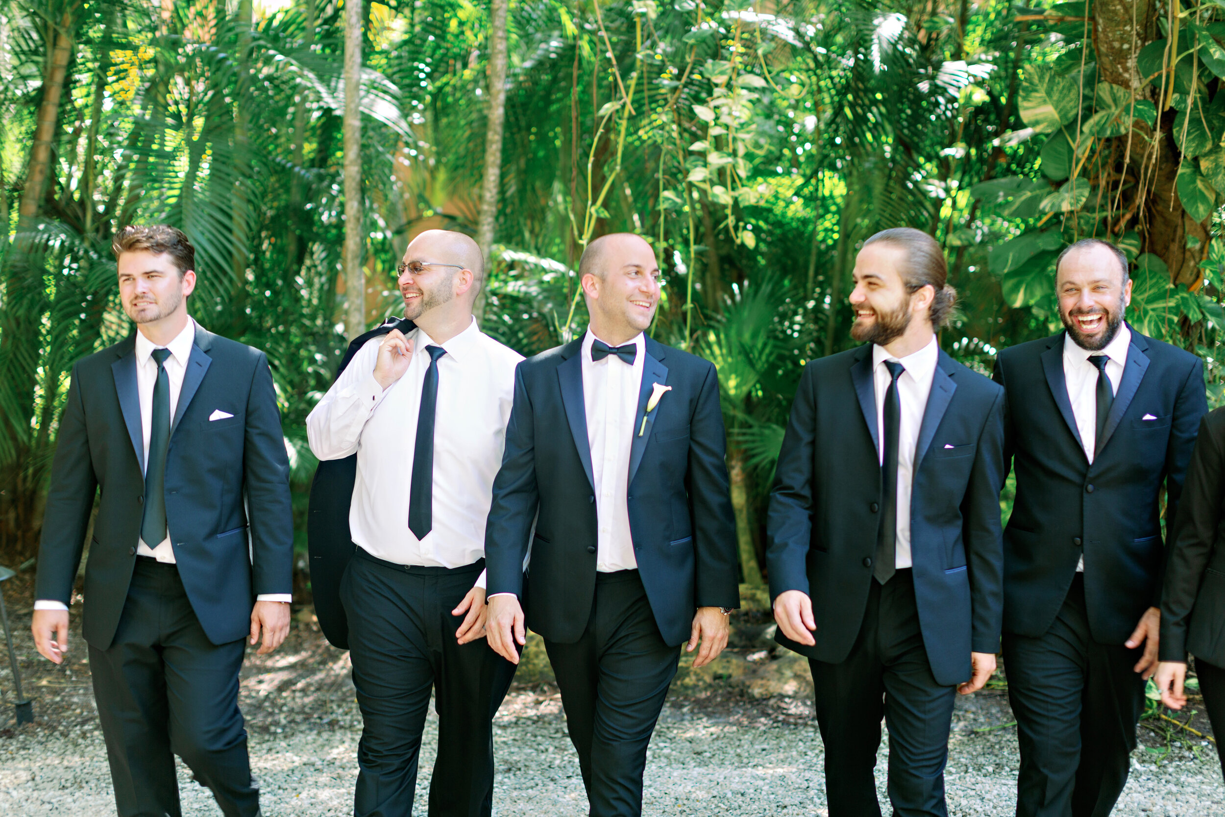 boutonniere with pocket square