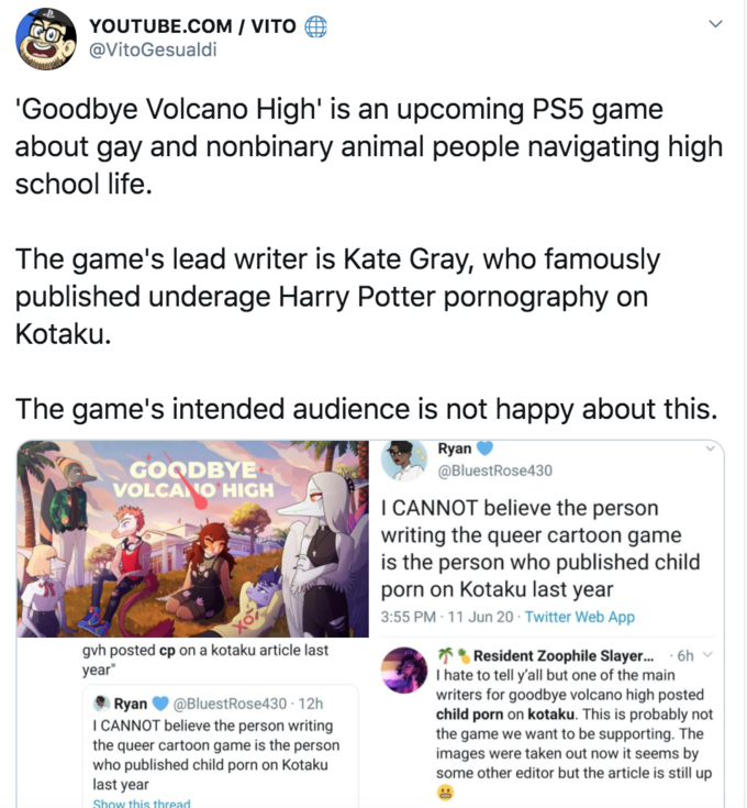 goodbye volcano high controversy