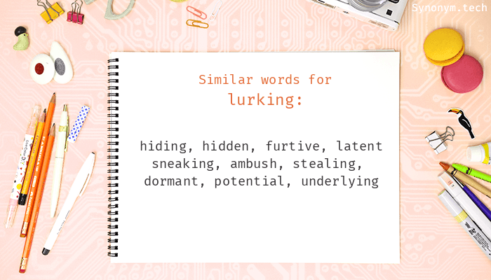 lurking around meaning