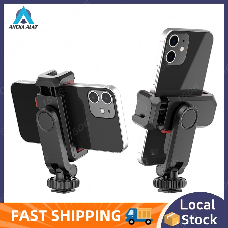 dual phone holder tripod