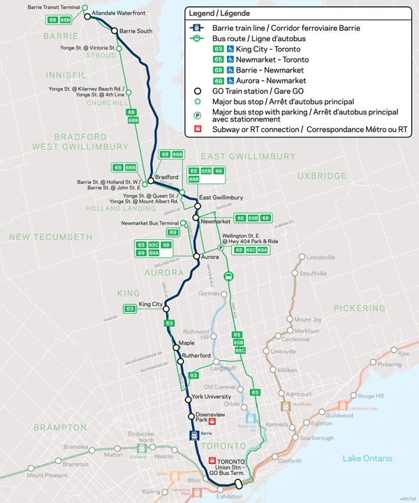 go transit barrie line map