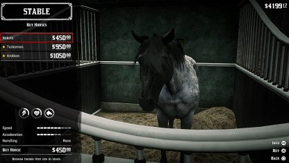 rdr2 fastest horse