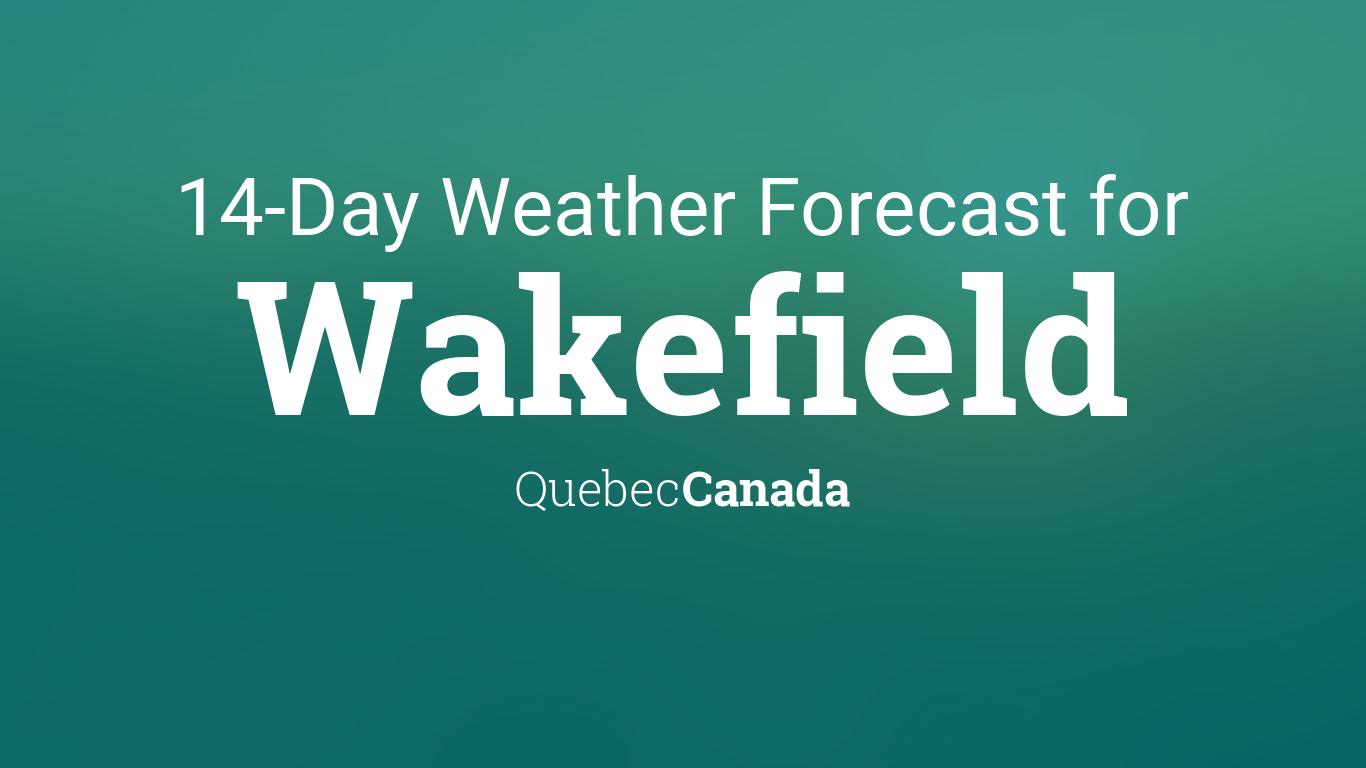 wakefield weather forecast 21 days