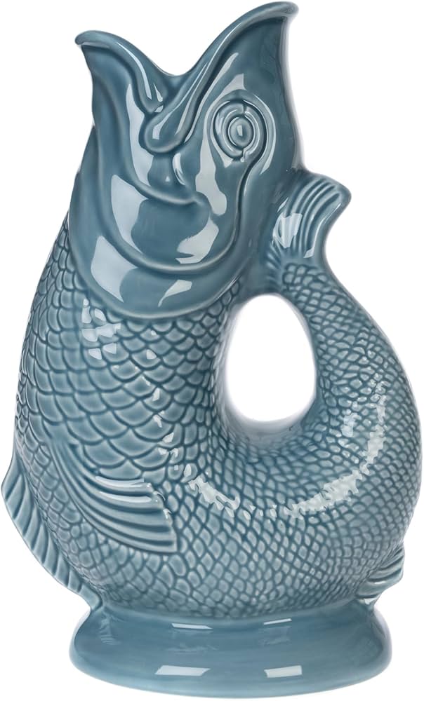 fish jug vase