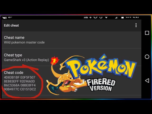 code breaker pokemon fire red