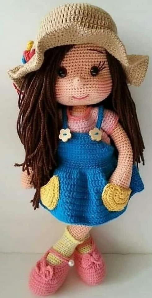 muñecas a crochet