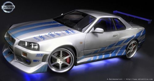 paul walker skyline gtr