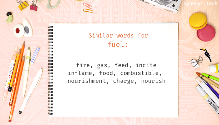 fuels synonym