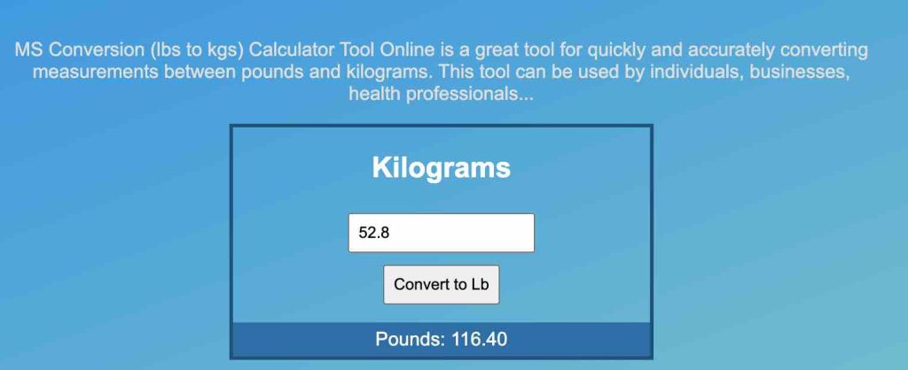 113.7 kg to lbs