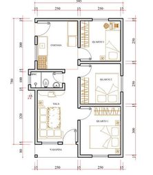 plano casa 5x8