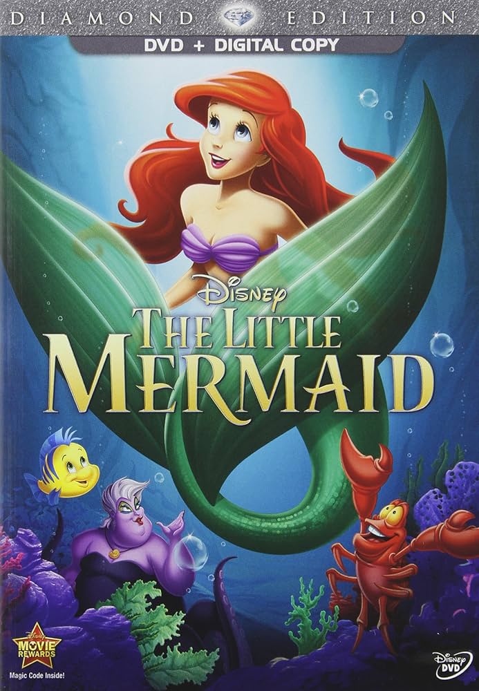 little mermaid movie dvd