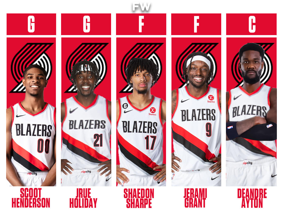 blazers roster