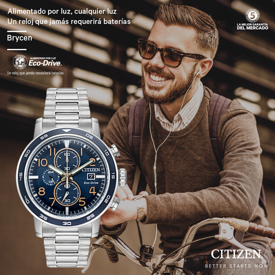 reloj citizen eco drive