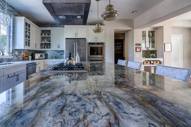 blue grey granite countertops