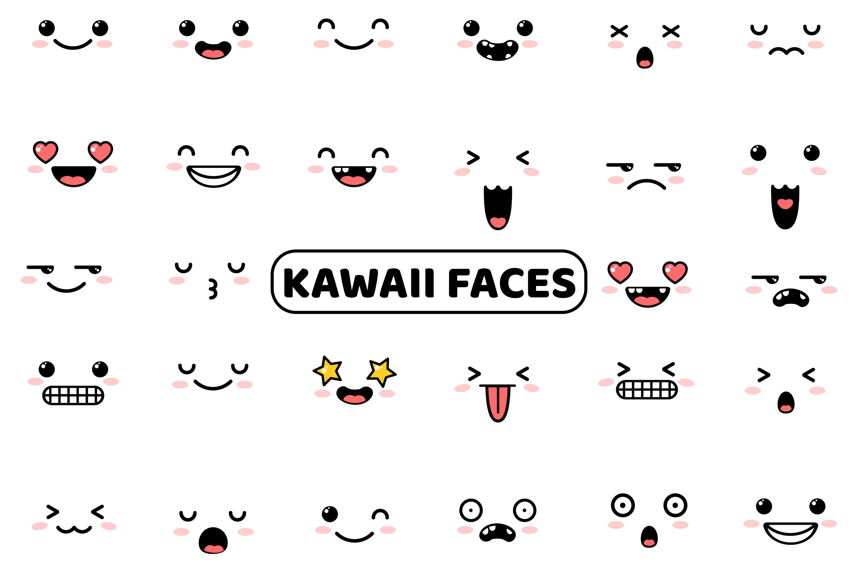 kawaii faces