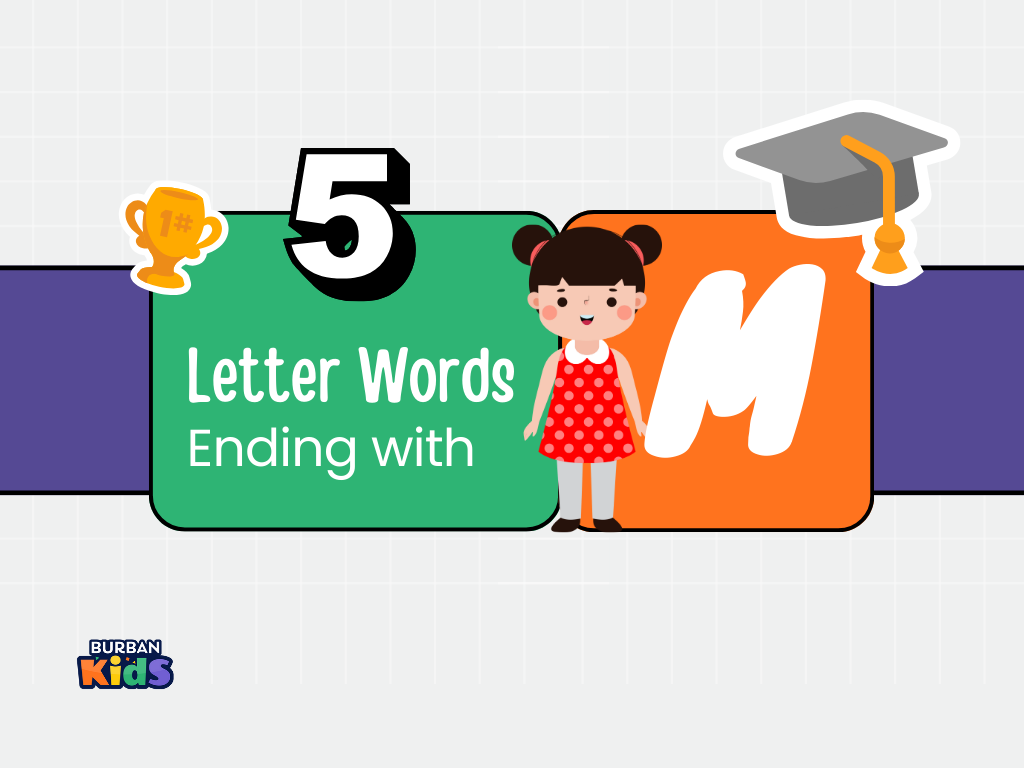 5 letter words that end with m