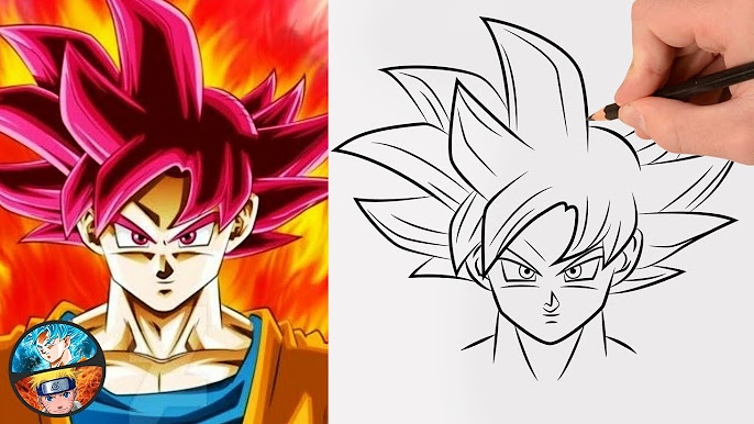 dibujos fáciles de dragon ball