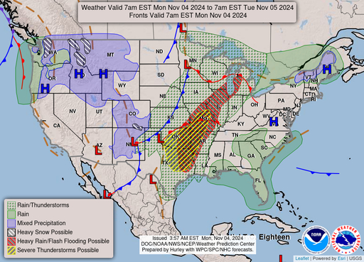 weather radar national map