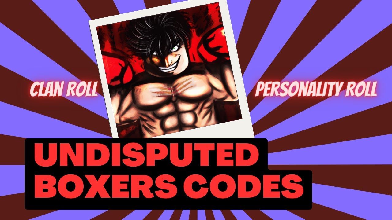 undisputed boxer codes