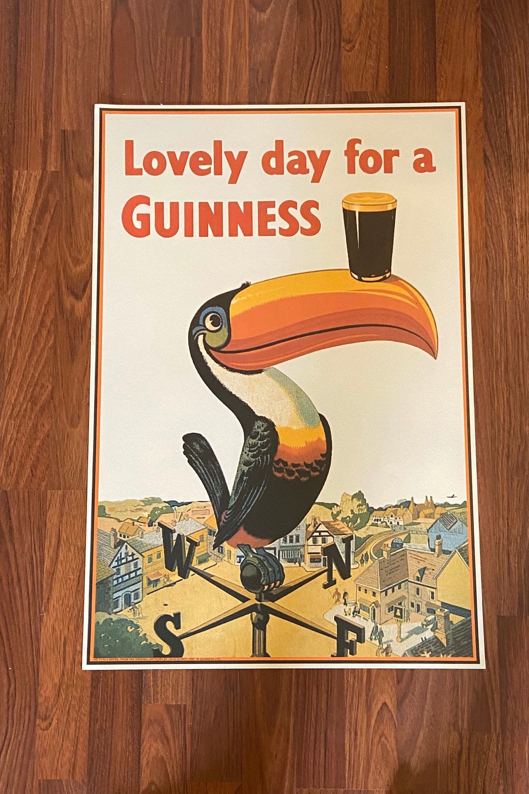 lovely day for a guinness poster