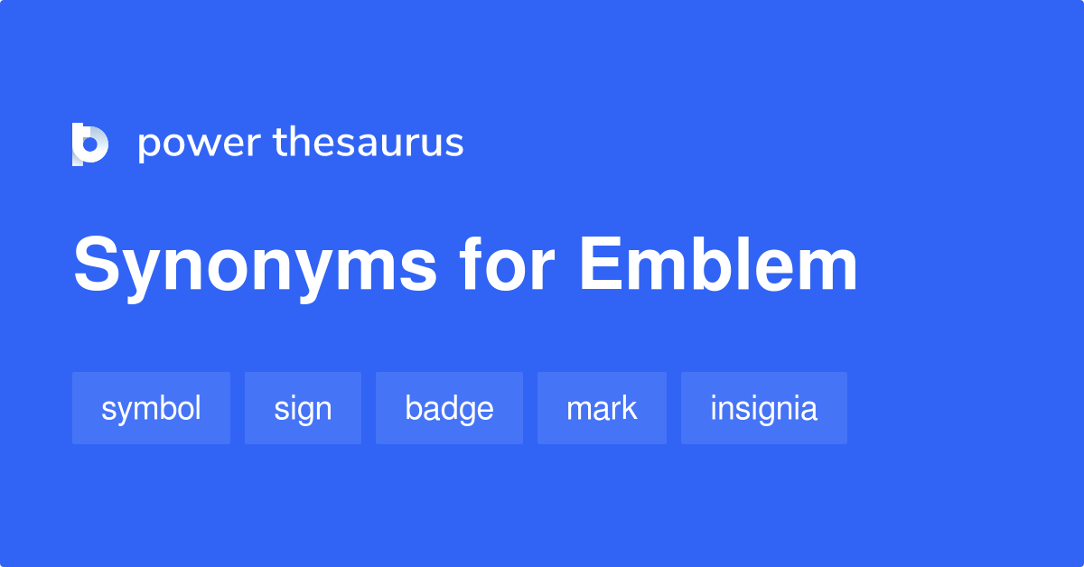 emblem synonym