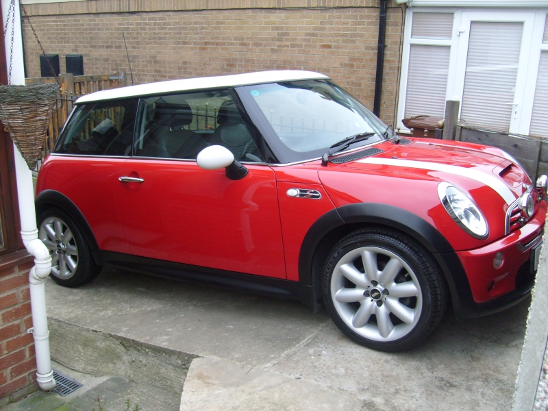 mini cooper red paint code