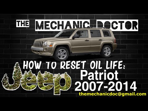 jeep patriot oil change