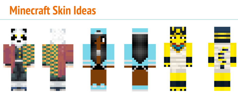 minecraft skin ideas