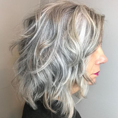 haircuts for gray hair over 60