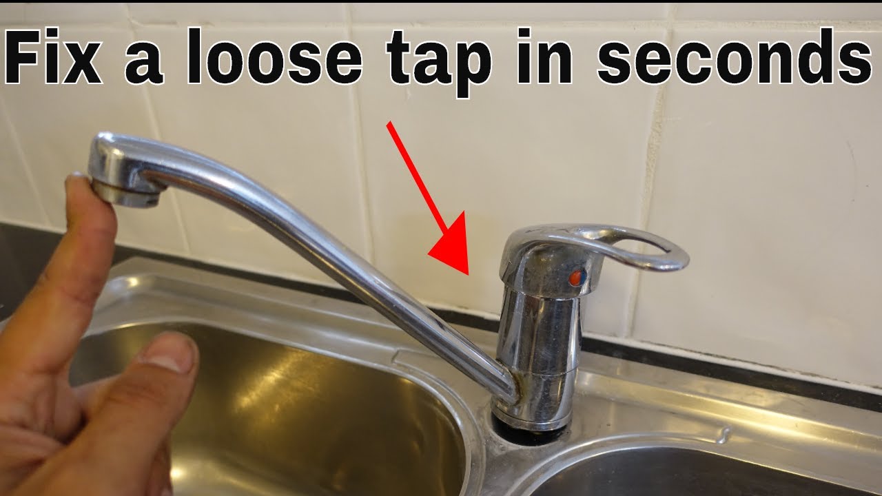 wobbly kitchen faucet