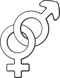 heterosexual symbol