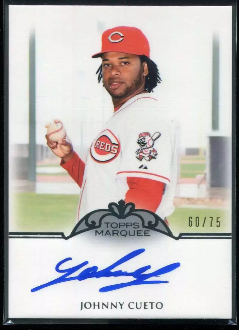 johnny cueto autograph