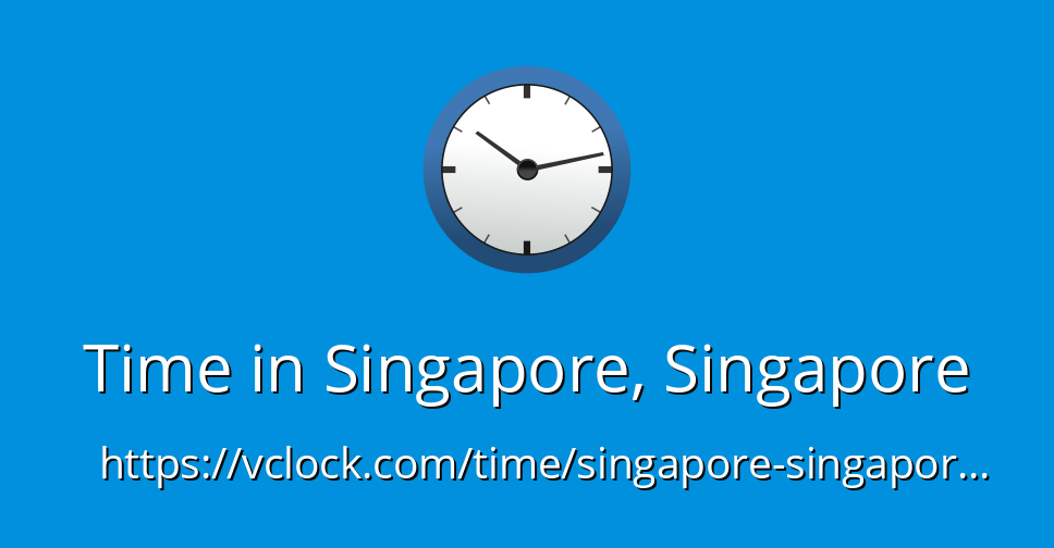 singapore standard time now