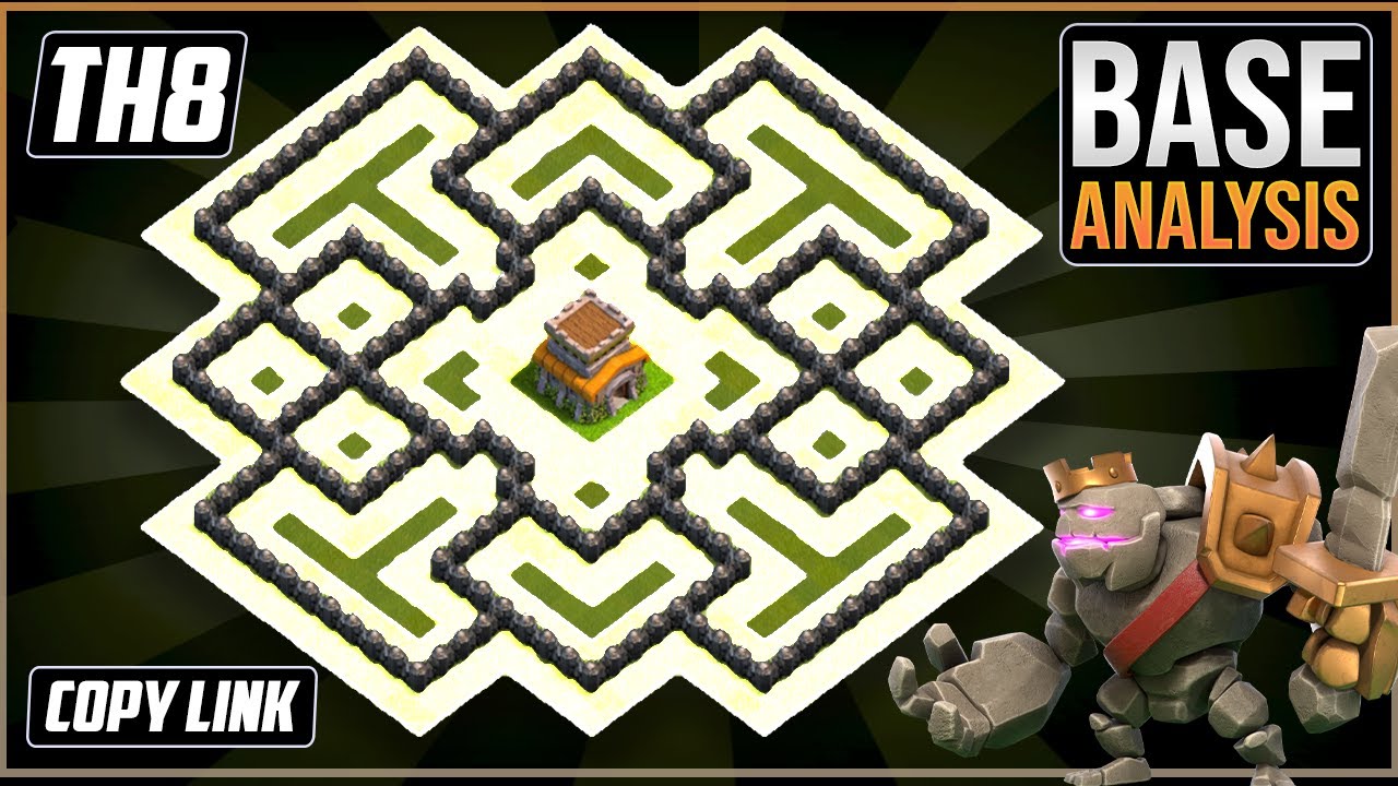 clash of clans th8 base