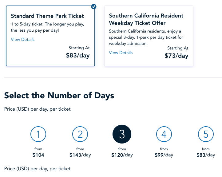 cheapest disneyland tickets