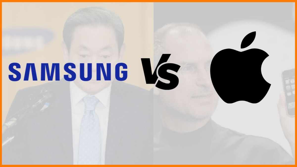 competition between apple and samsung