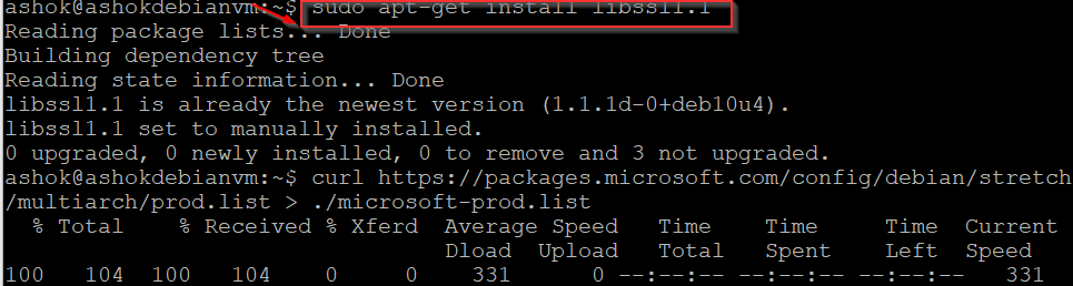 unable to locate package libssl1.0.0