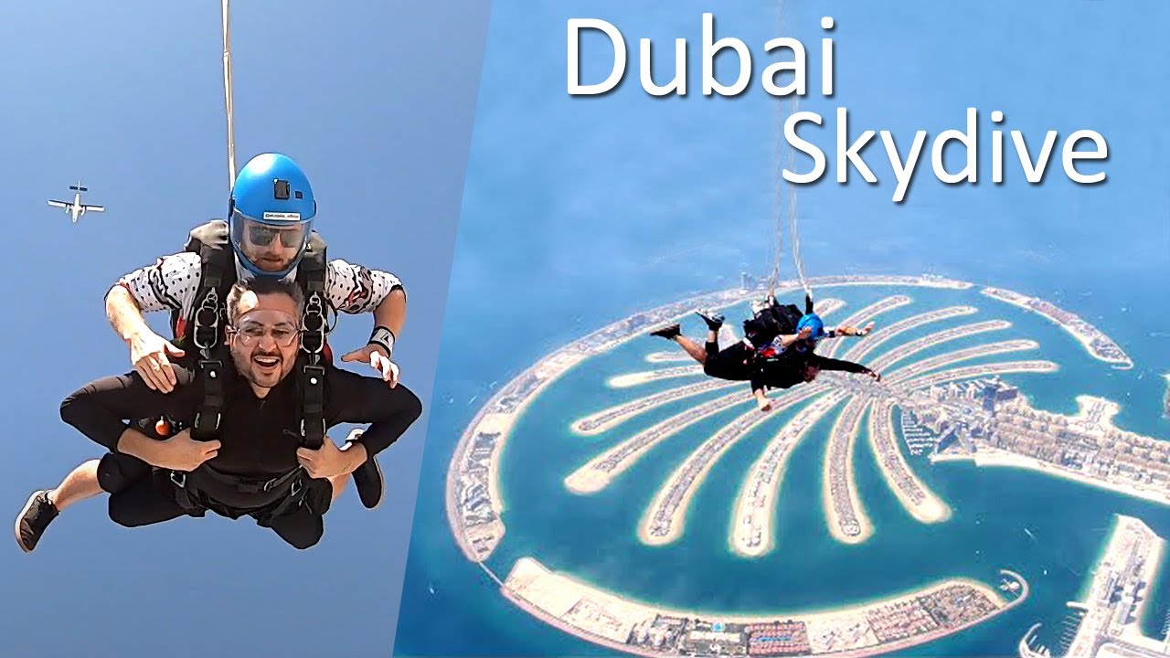 skydive dubai youtube